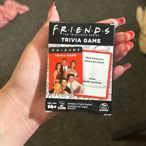 Friends trivia game